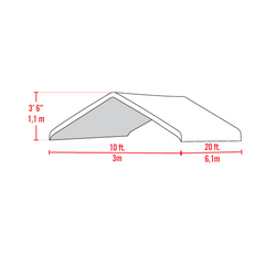 Shelterlogic Maxap Canopy Replacement Top 10 x 20 Ft.